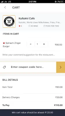 Pykin Order food Online & Del android App screenshot 2